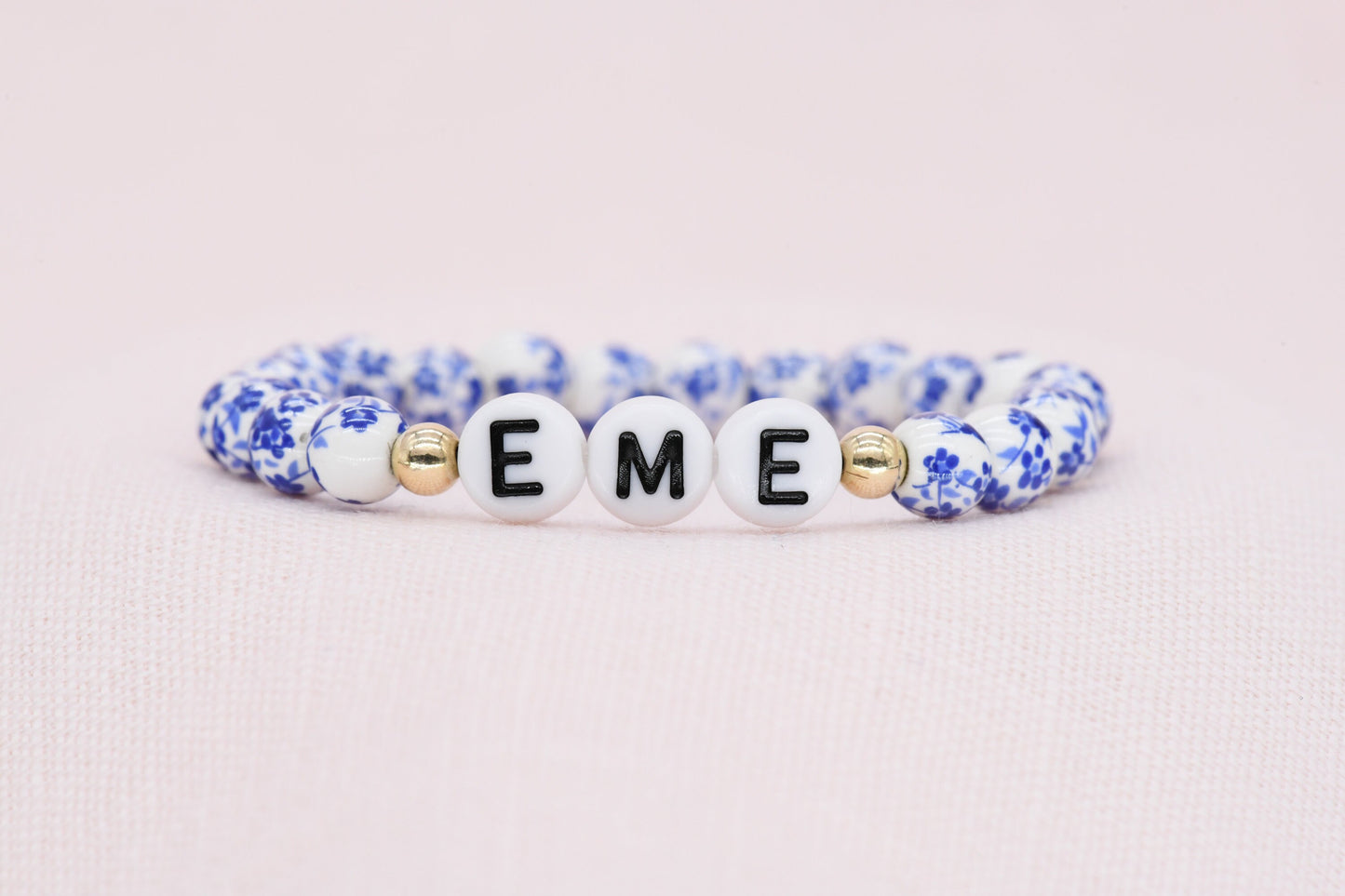 Girl's Chinoiserie Bracelet in Blue & White