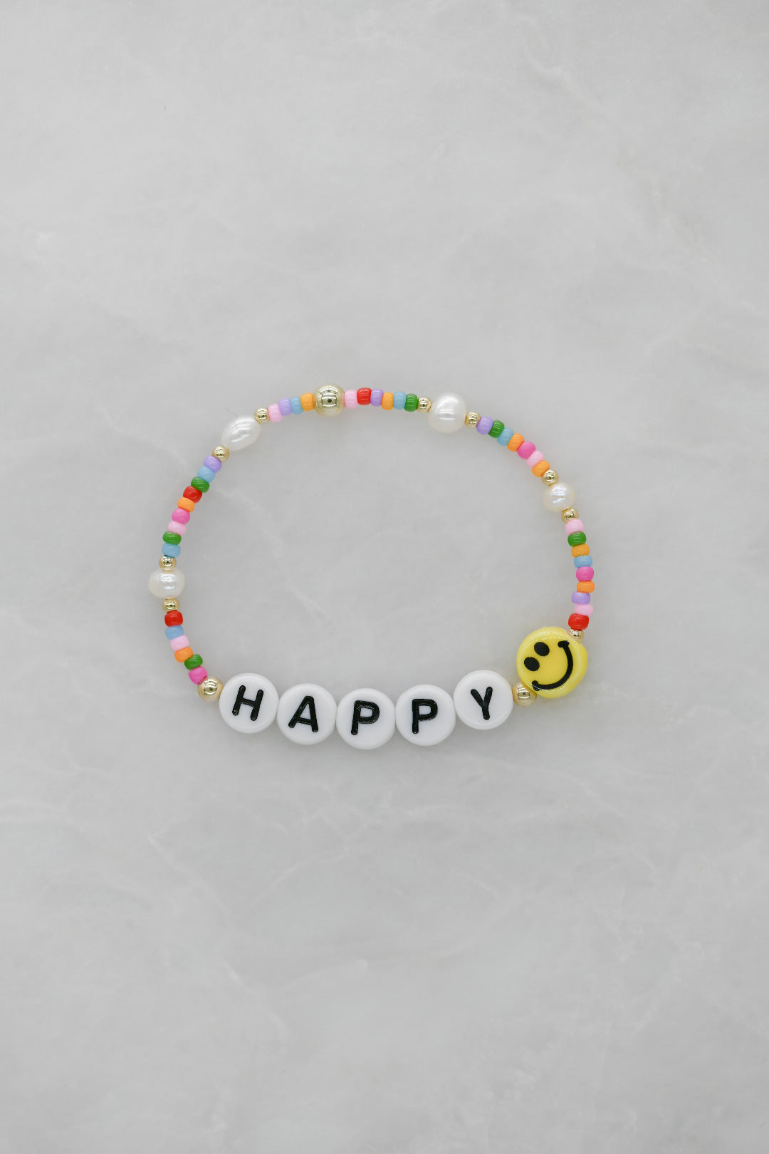 Ceramic Smiley Face Bead