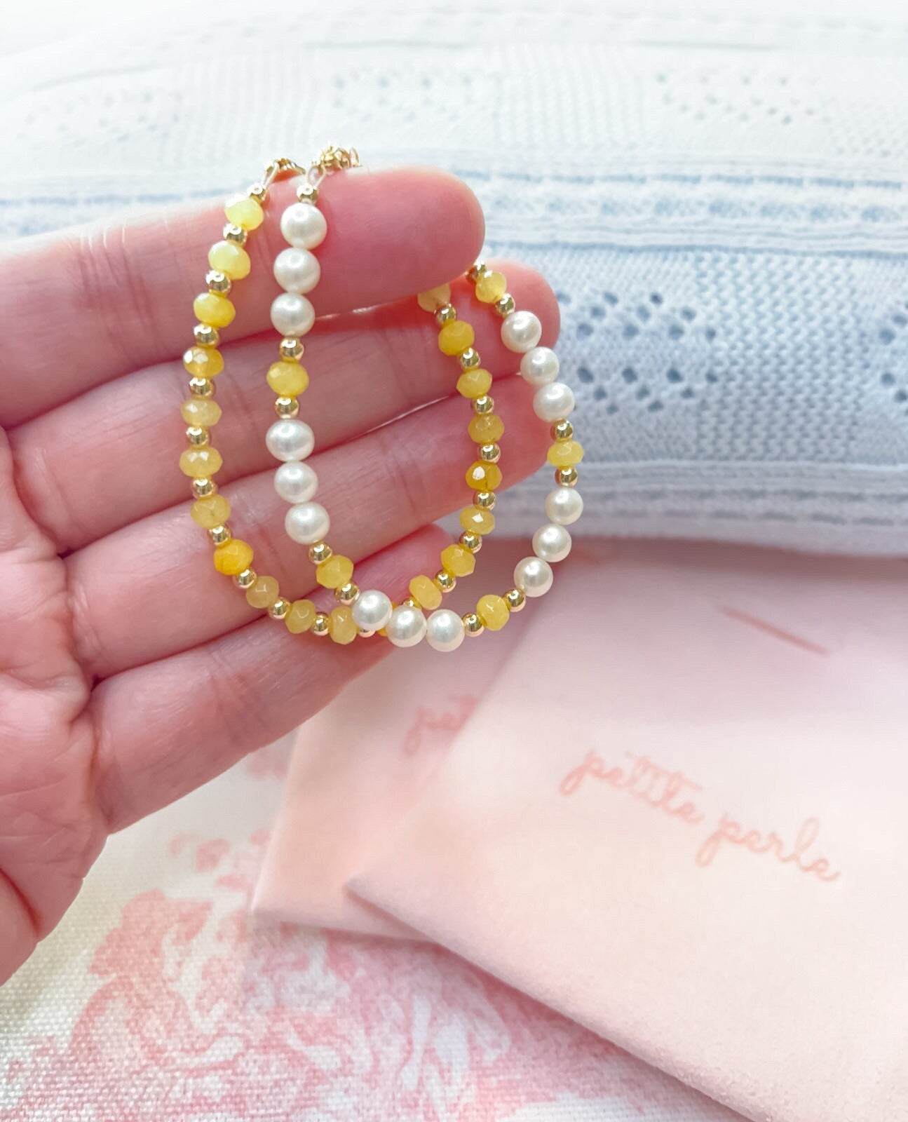 Girl's Gemstone Collection in Lemon Drop