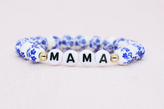 The Chinoiserie Bracelet in Blue & White