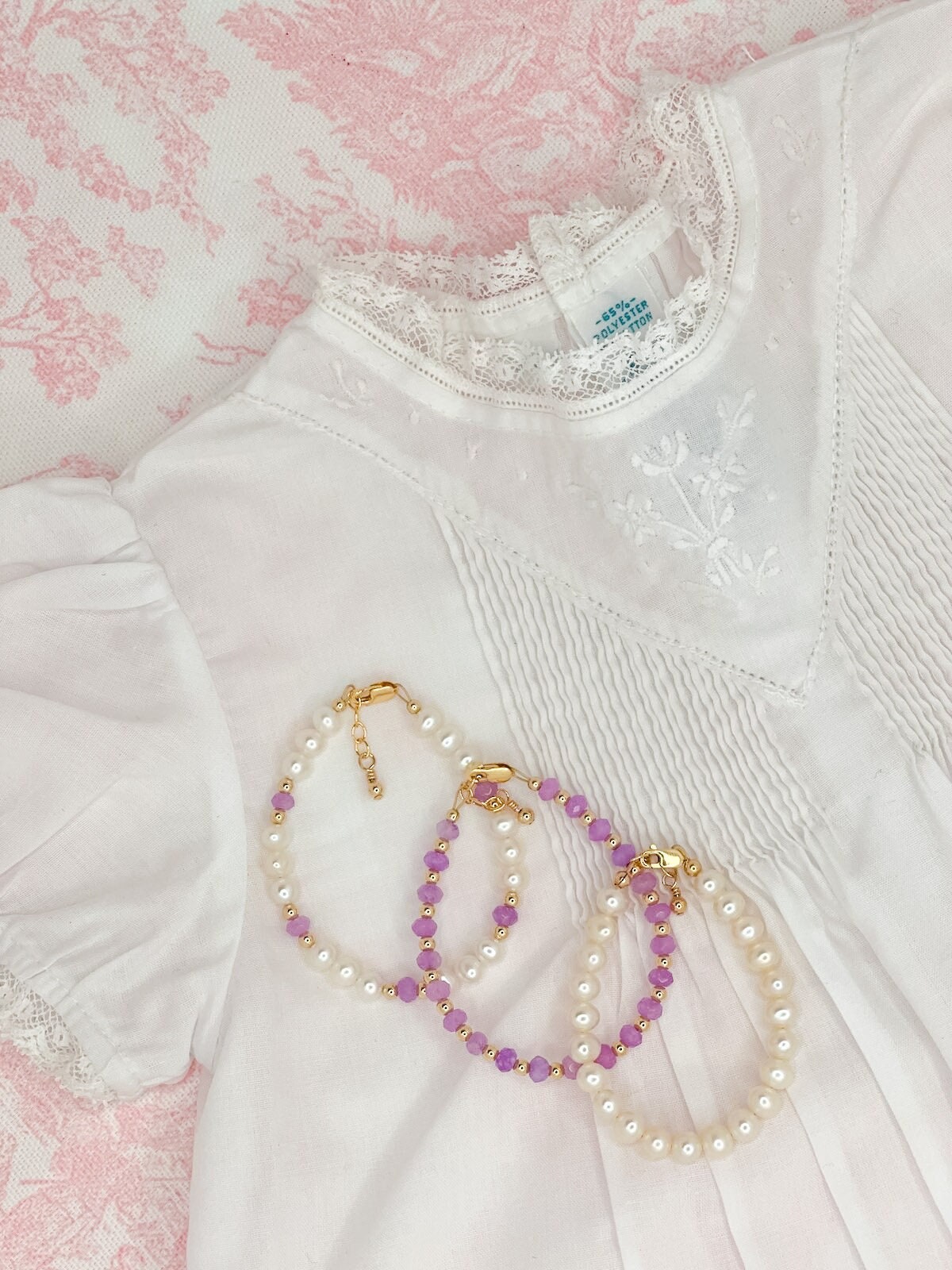 Girl's Gemstone Collection in Orchid Agate