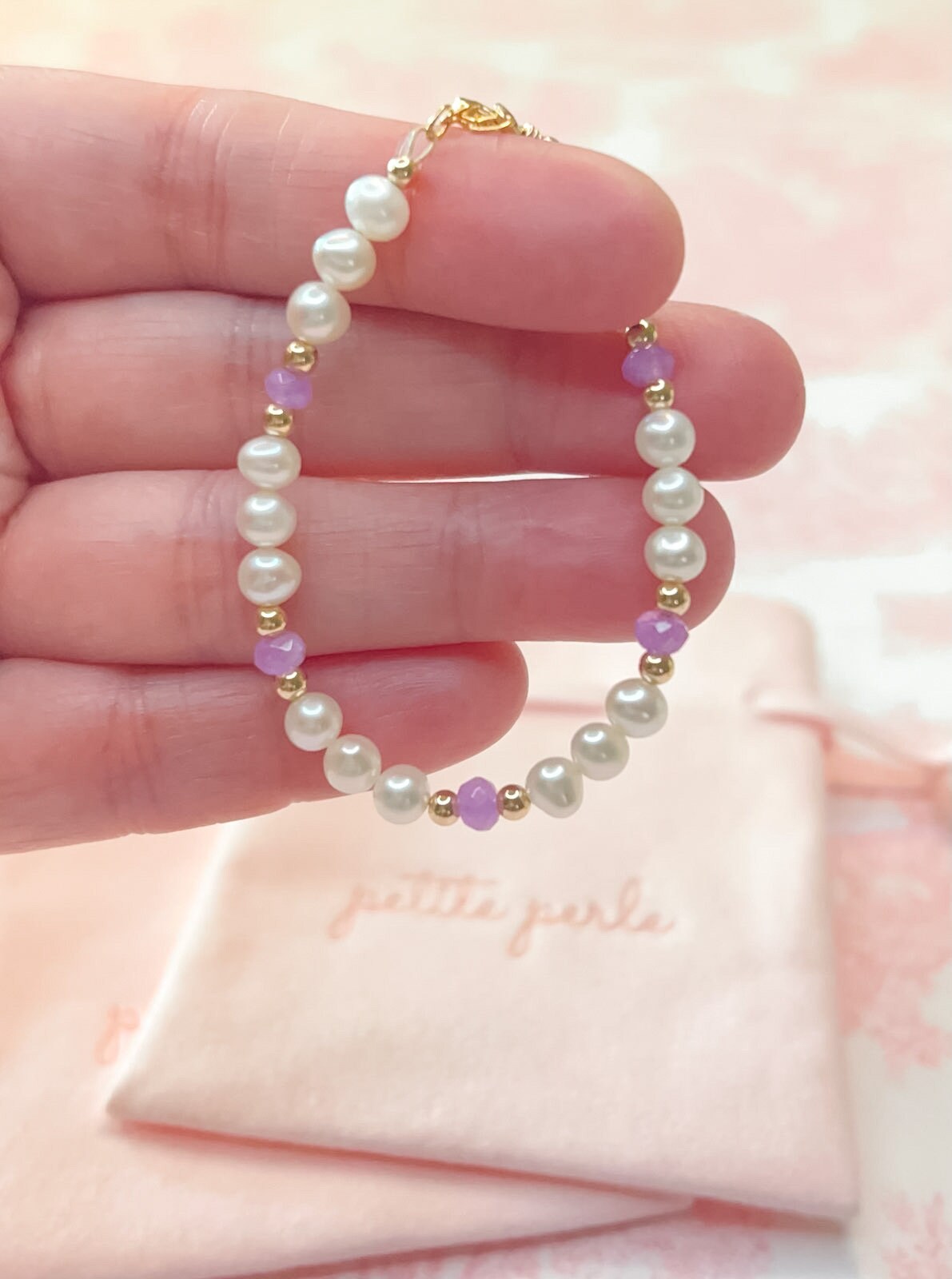 Girl's Gemstone Collection in Orchid Agate