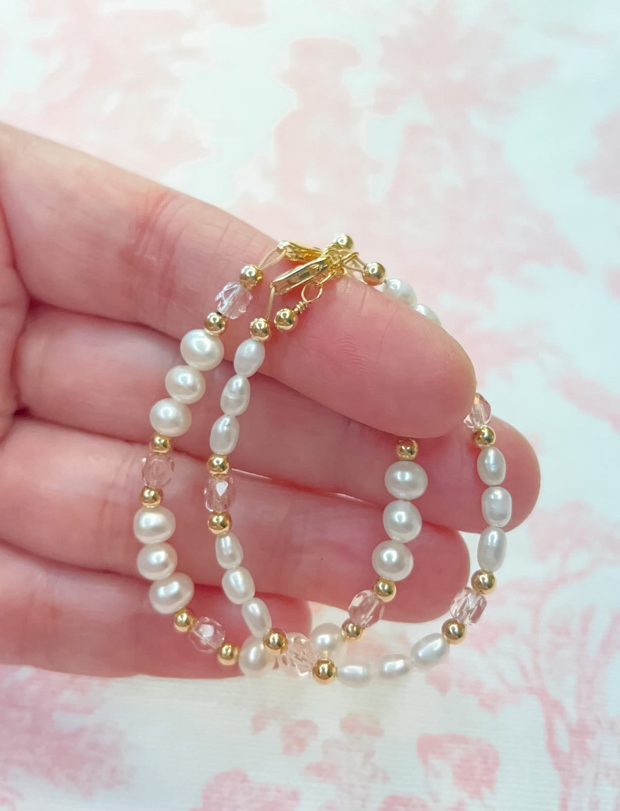 Girl's The Sofia Bracelet in Signature Pearl