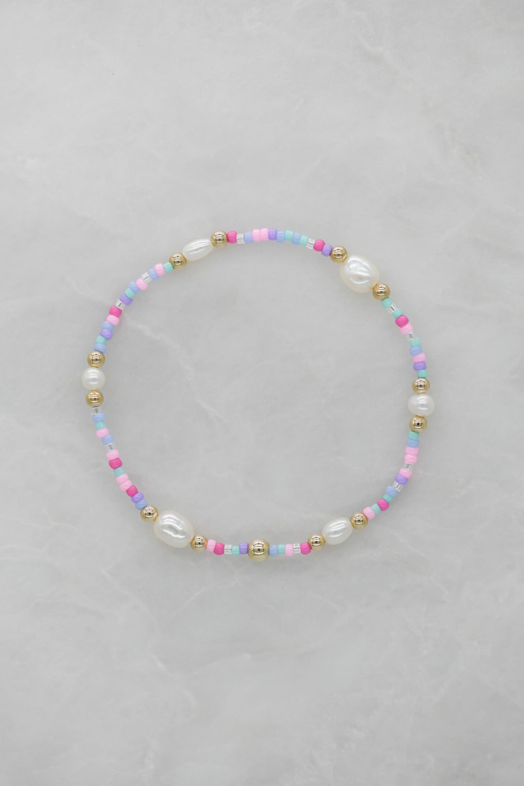 The Confetti Bracelet in Hydrangea