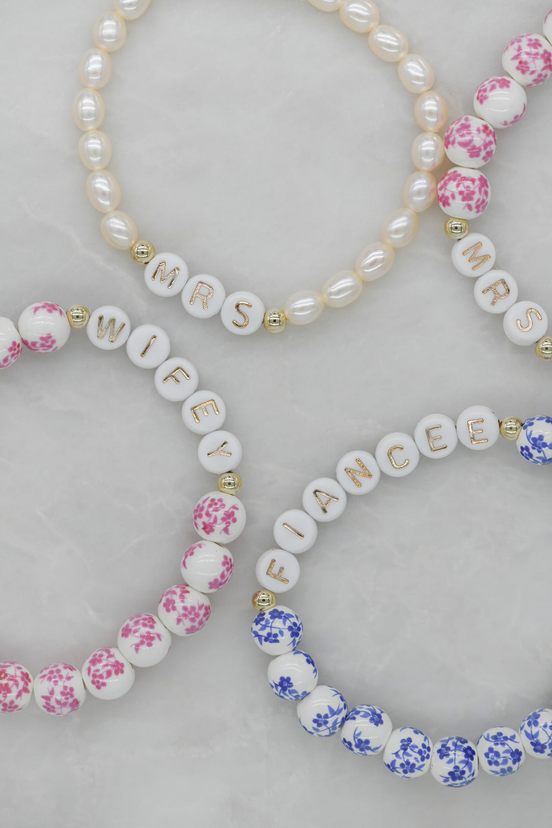 The Chinoiserie Bracelet in Blue & White