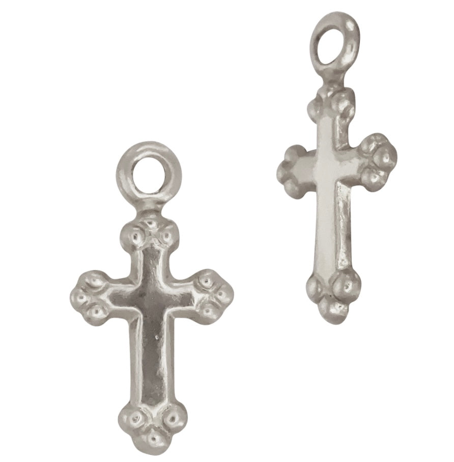 Sterling Silver Cross Charm