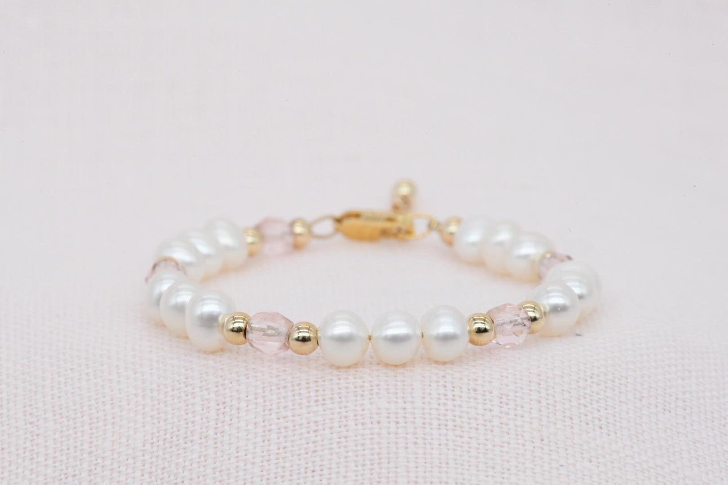 Girl's The Sofia Bracelet in Signature Pearl