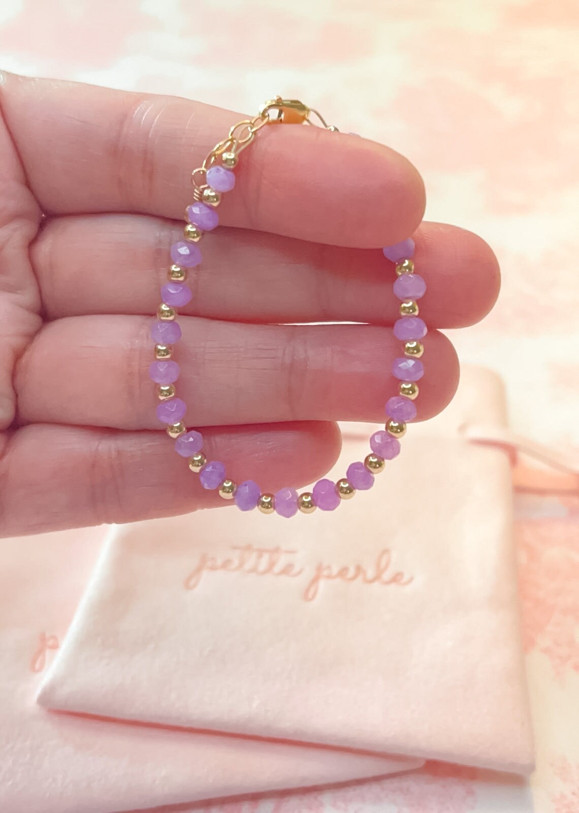 Girl's Gemstone Collection in Orchid Agate