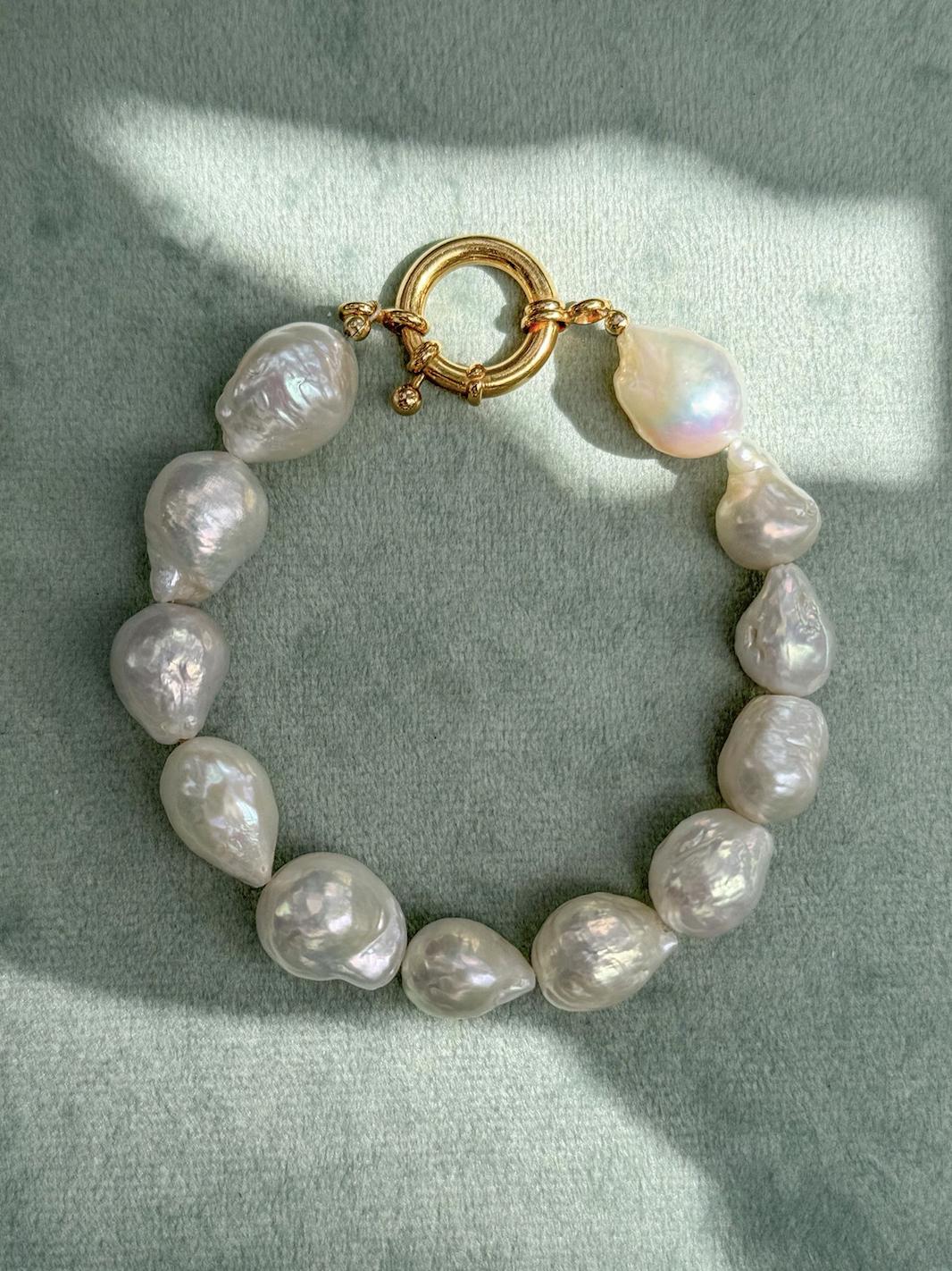 The Baroque Pearl Bracelet