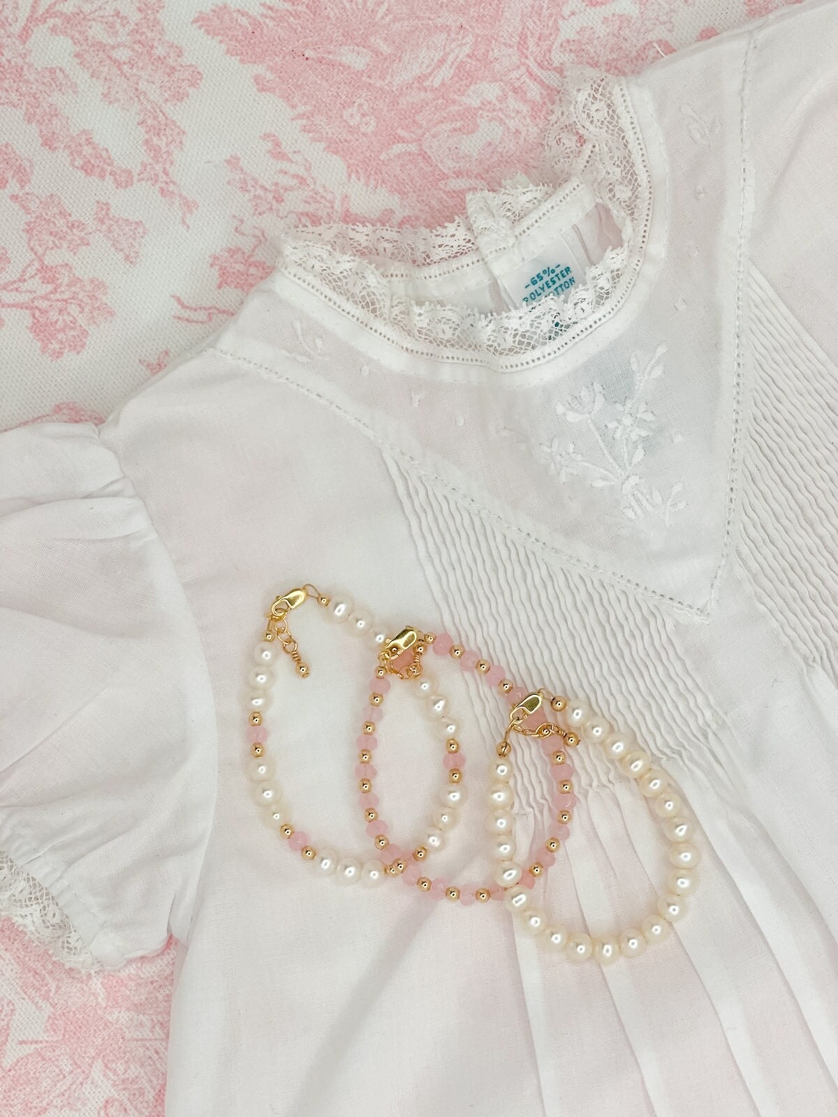 Girl's Gemstone Collection in Peony Agate